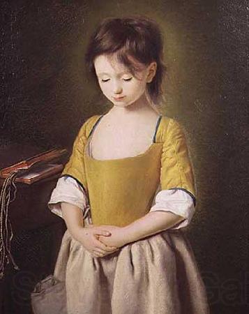 Pietro Antonio Rotari Portrait of a Young Girl, La Penitente
